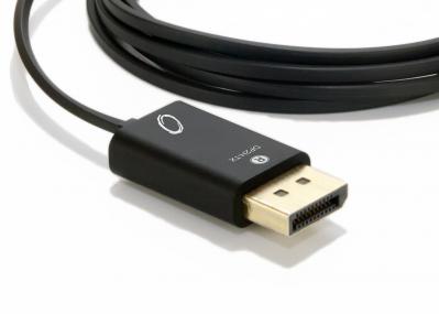 Universal Fiber Optic DP to HDMI